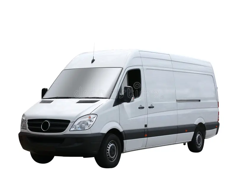 Collection and delivery van